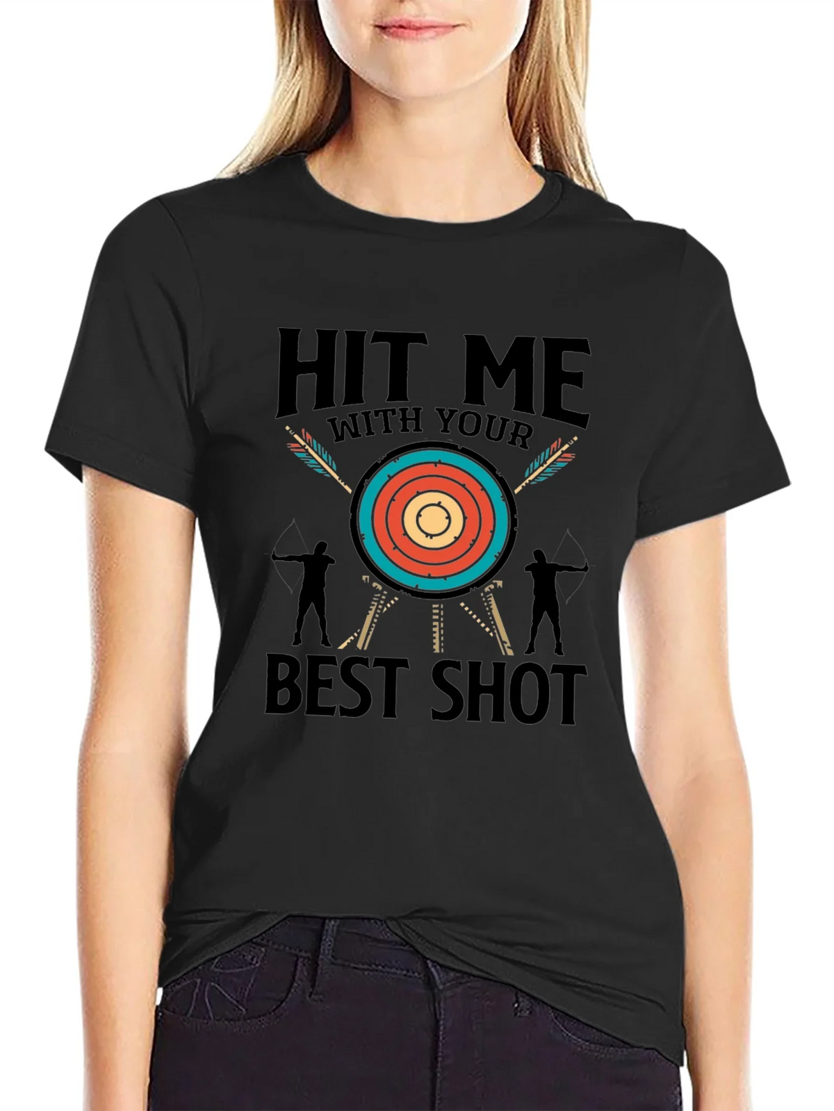 Hit Me With Your Best Shot Archery T-Shirt product image 2