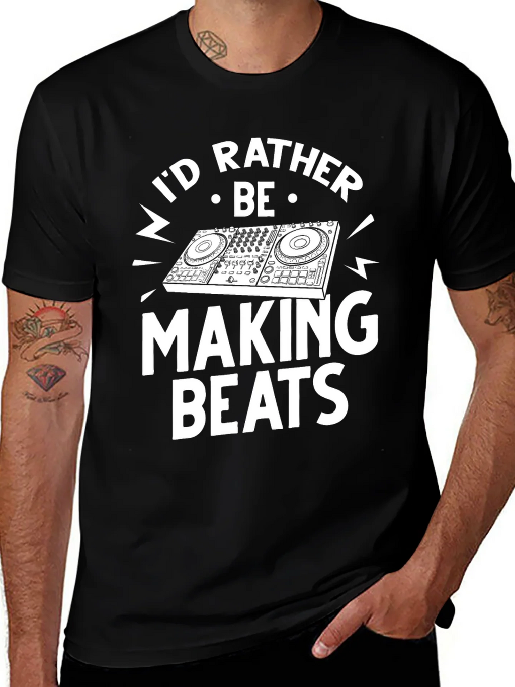 DJ Beats Graphic T-Shirt product image 1