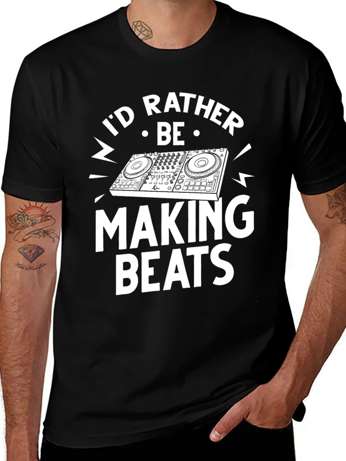 DJ Beats Graphic T-Shirt product image 1
