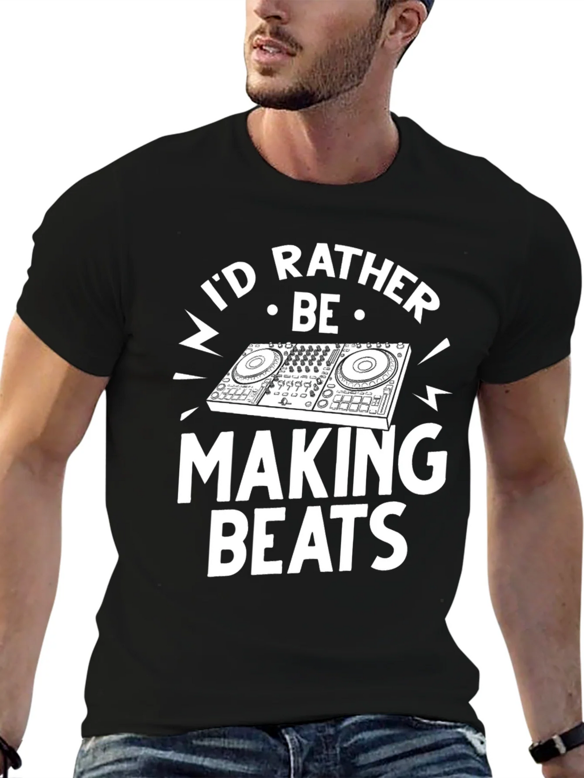 DJ Beats Graphic T-Shirt product image 6