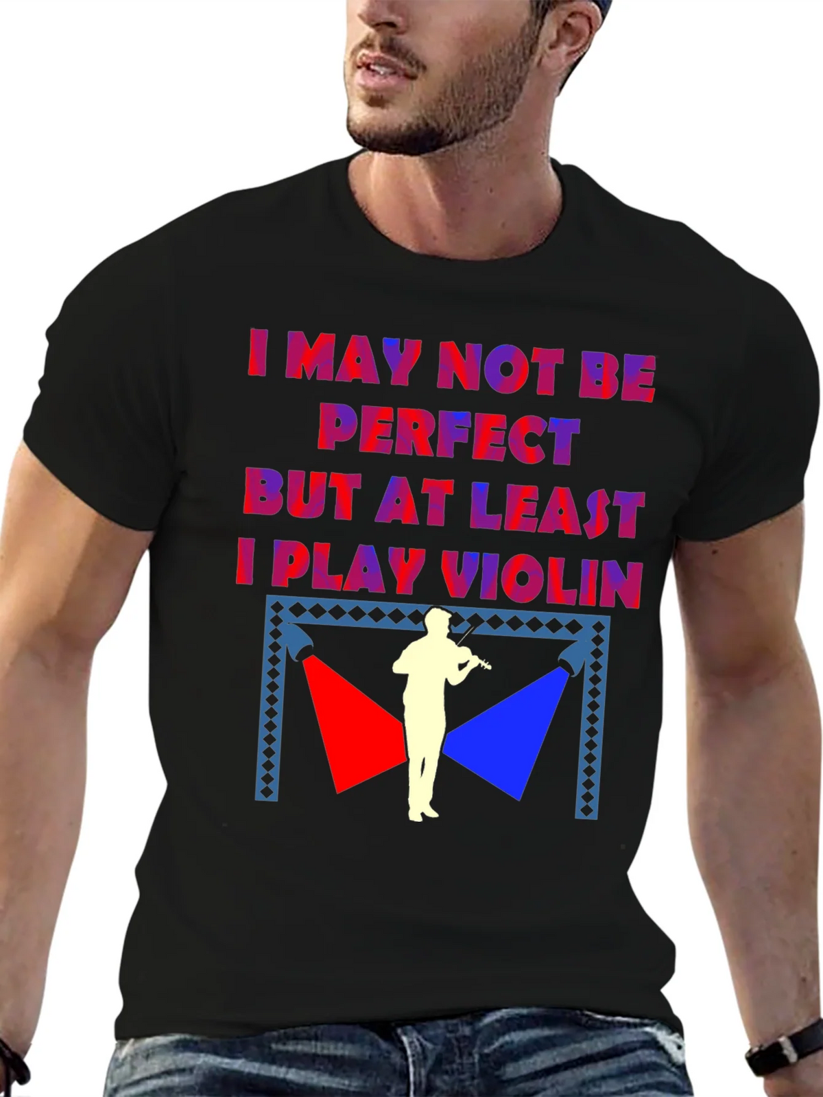 Violin Player Graphic Tee - Musician T-Shirt product image 6