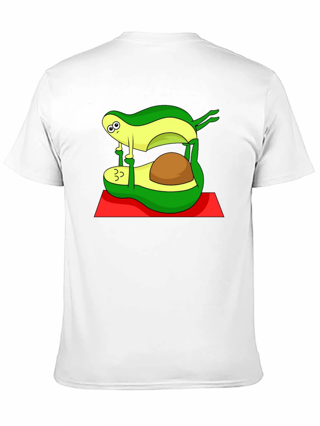 Yoga Avocado Black T-Shirt product image 10