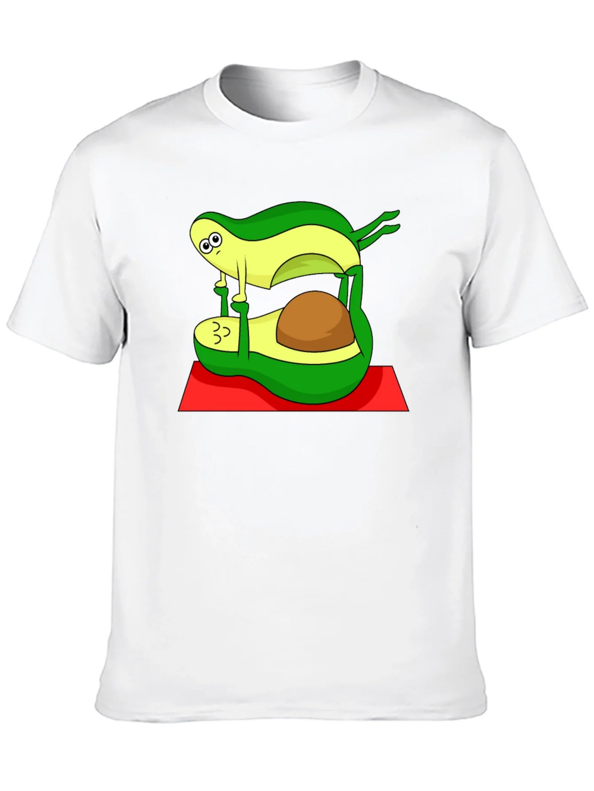 Yoga Avocado Black T-Shirt product image 9