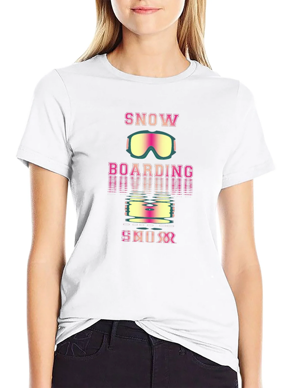 Snowboarding Ski Bum Graphic T-Shirt product image 8