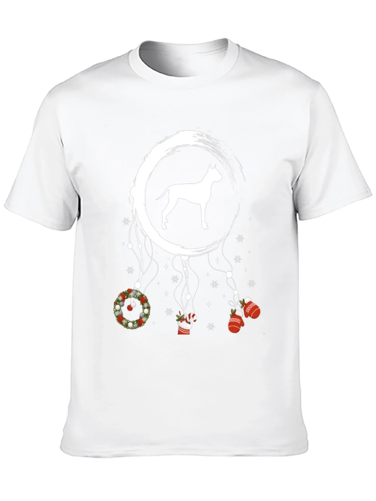 Dog Dreamcatcher Holiday T-Shirt product image 9