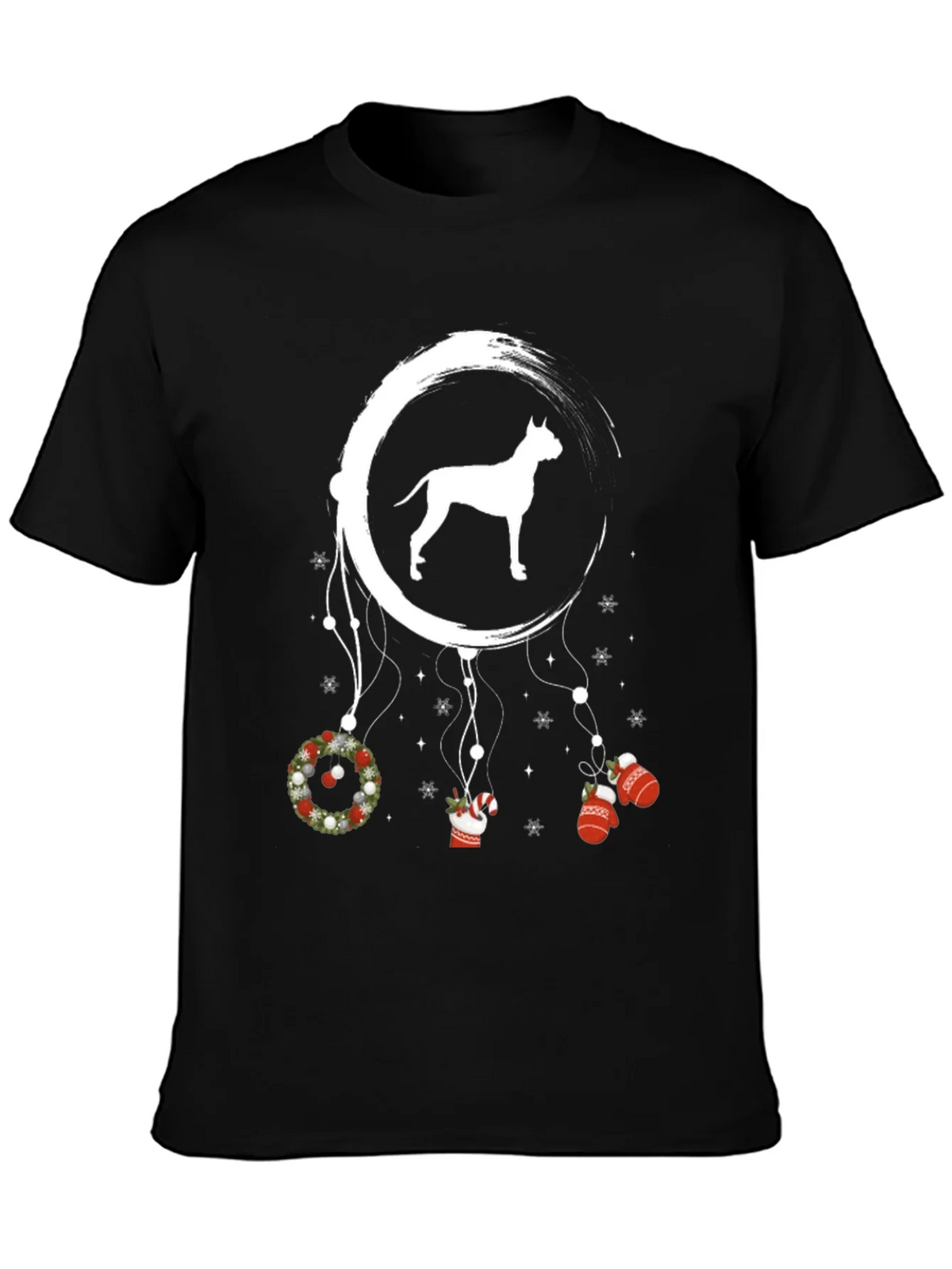 Dog Dreamcatcher Holiday T-Shirt product image 3