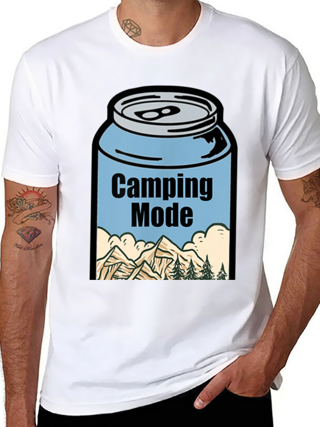 Camping Mode Graphic Tee - Adventure Ready product image 6