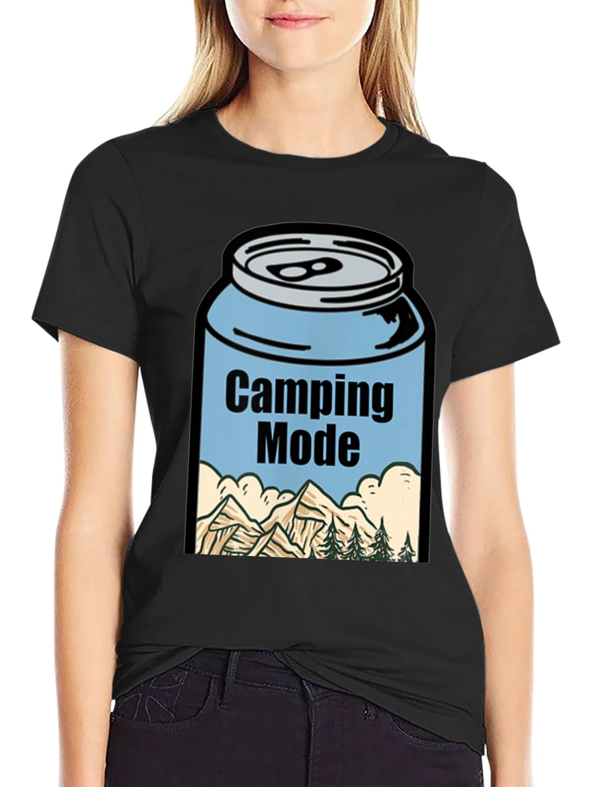 Camping Mode Graphic Tee - Adventure Ready product image 2