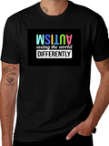 Autism Awareness T-Shirt - Seeing the World Differently product image 1