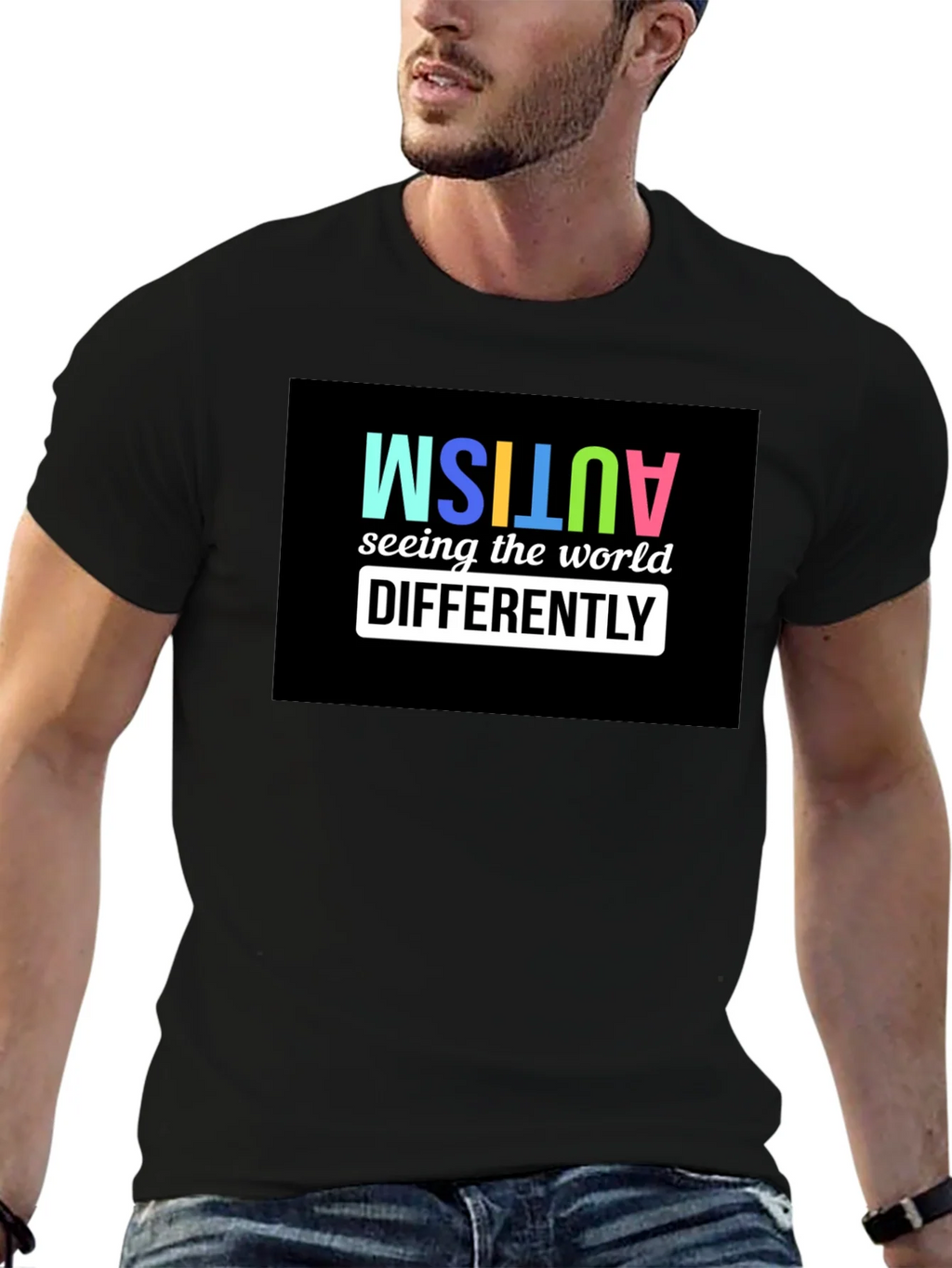 Autism Awareness T-Shirt - Seeing the World Differently product image 4