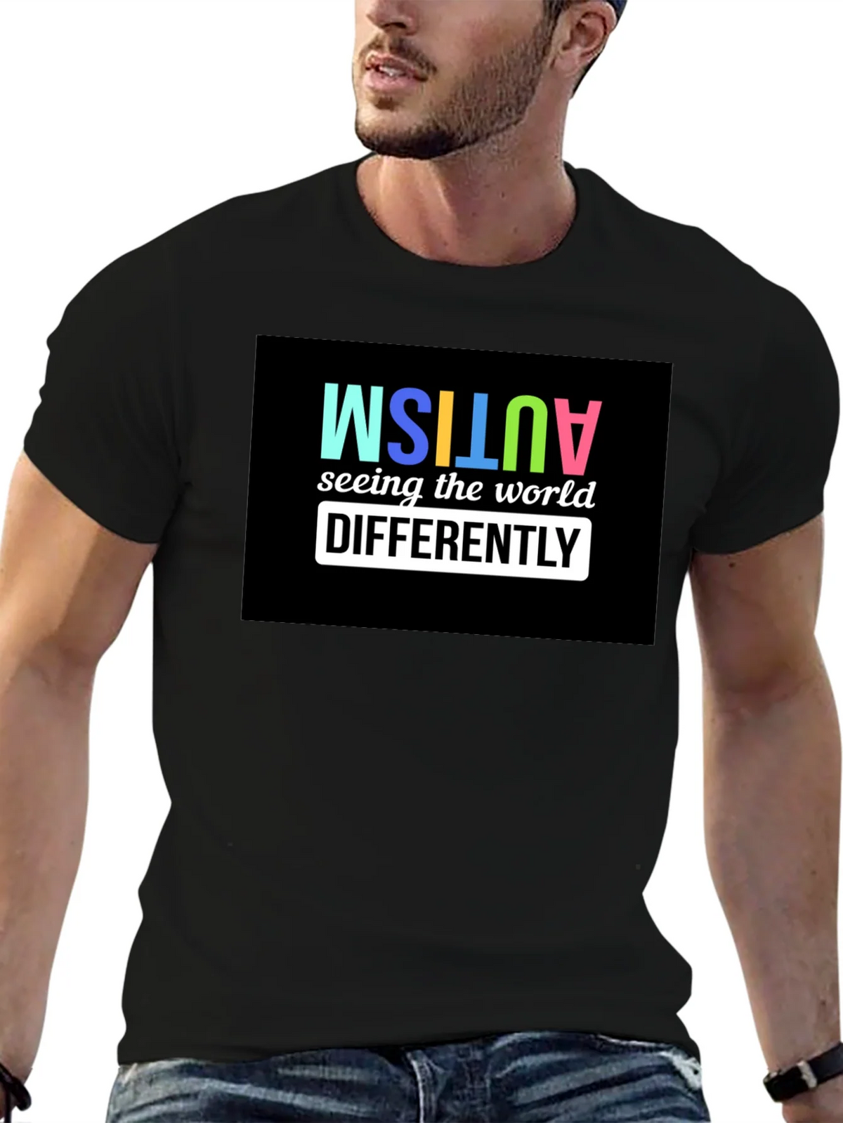 Autism Awareness T-Shirt - Seeing the World Differently product image 4