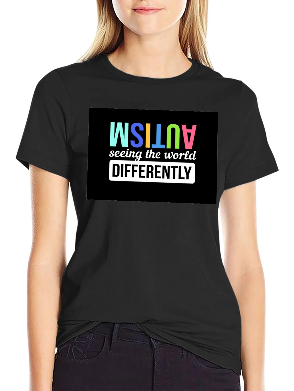 Autism Awareness T-Shirt - Seeing the World Differently product image 2