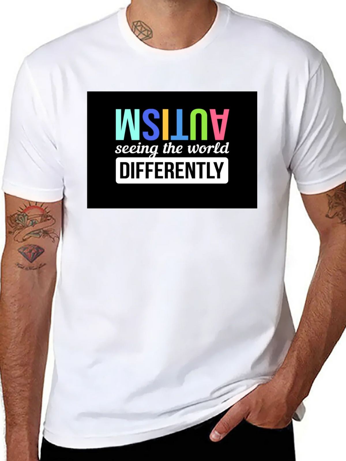 Autism Awareness T-Shirt - Seeing the World Differently product image 5