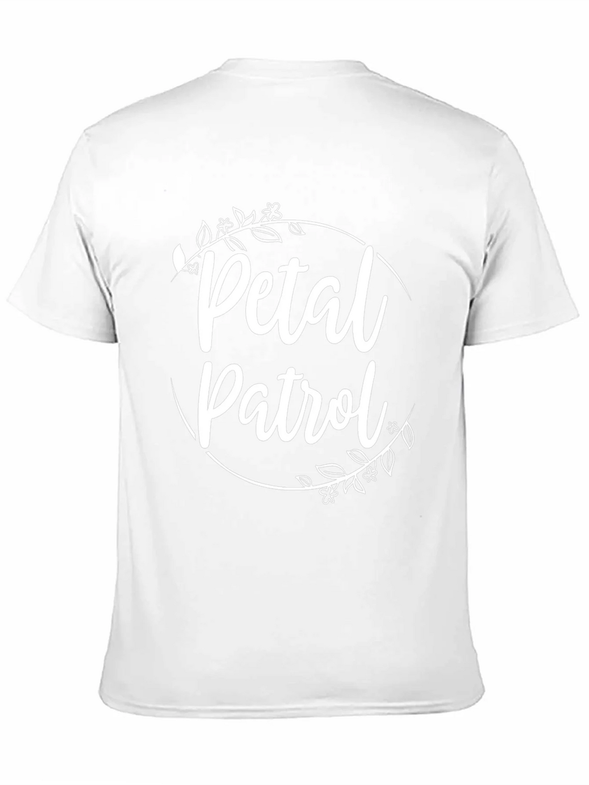 Petal Patrol Graphic Tee - Black Crew Neck T-Shirt product image 10