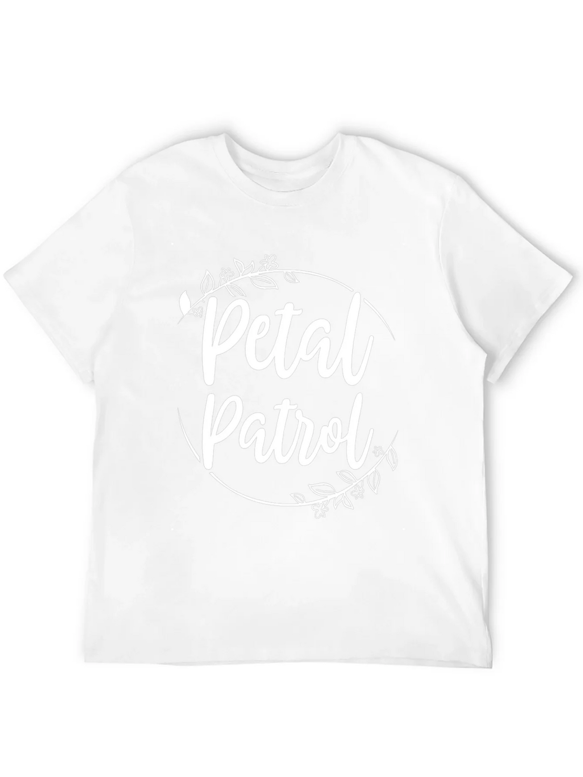 Petal Patrol Graphic Tee - Black Crew Neck T-Shirt product image 11