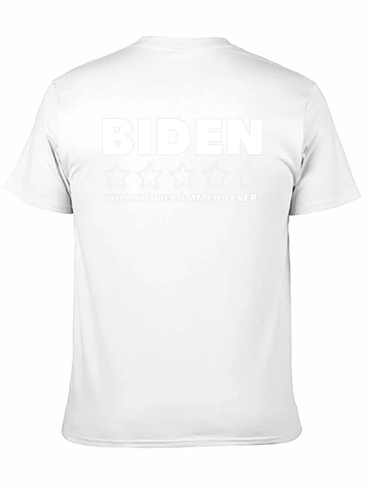 Biden One-Star T-Shirt - Will Not Recommend product image 10