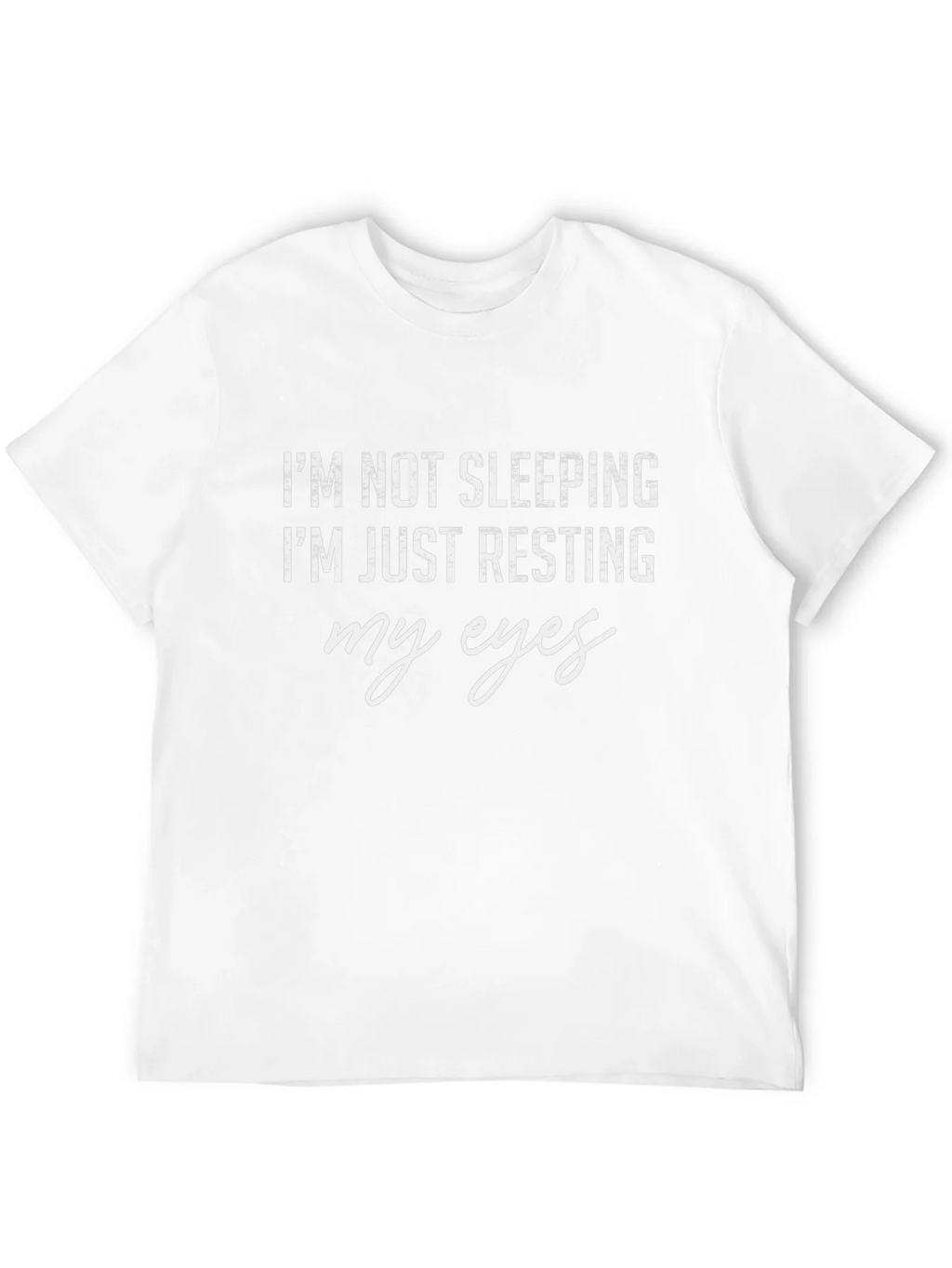 Resting Eyes Graphic Tee - Funny Comfort product image 11