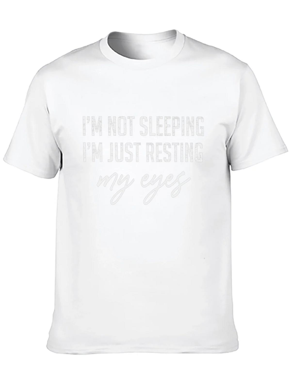 Resting Eyes Graphic Tee - Funny Comfort product image 9