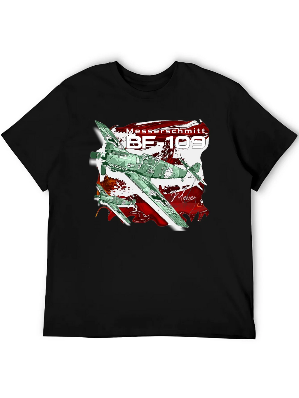 BF-109 T-Shirt - Classic Airplane Tee product image 5