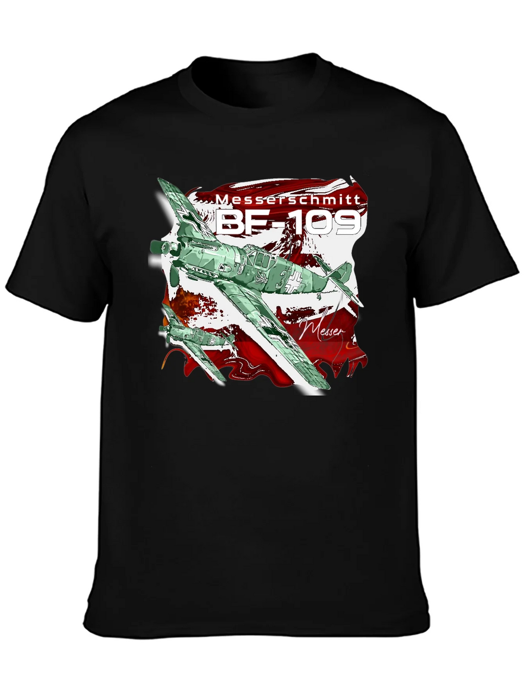BF-109 T-Shirt - Classic Airplane Tee product image 3