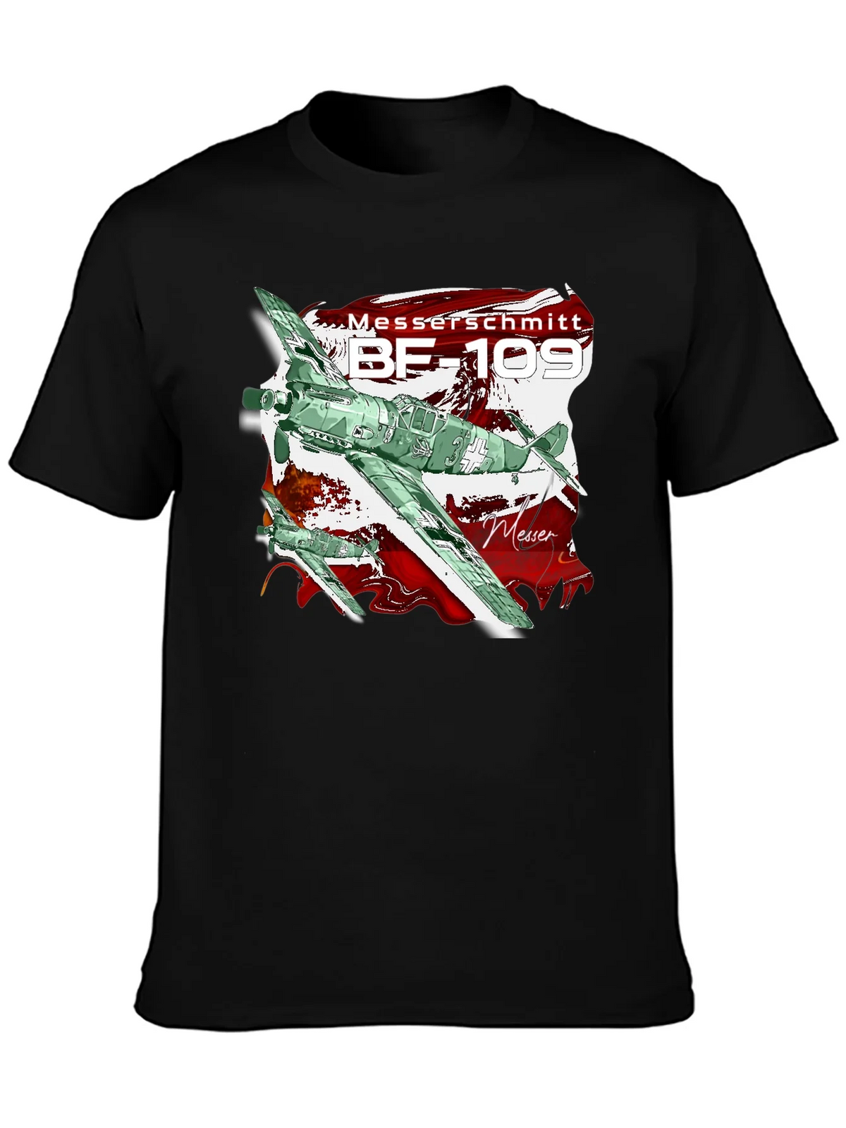 BF-109 T-Shirt - Classic Airplane Tee product image 3
