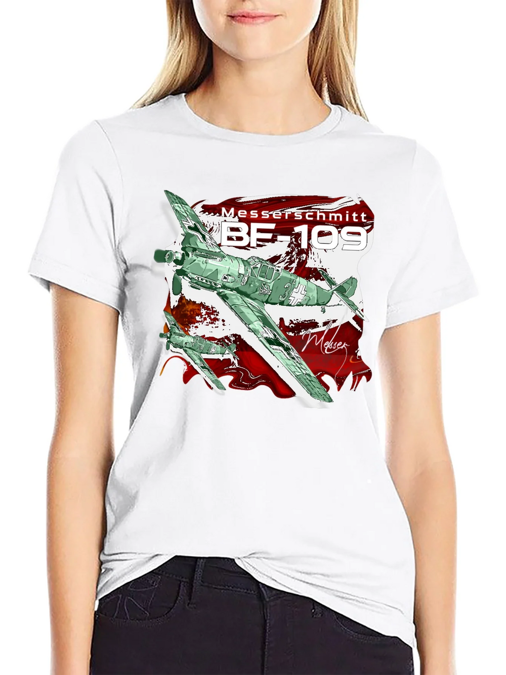 BF-109 T-Shirt - Classic Airplane Tee product image 8