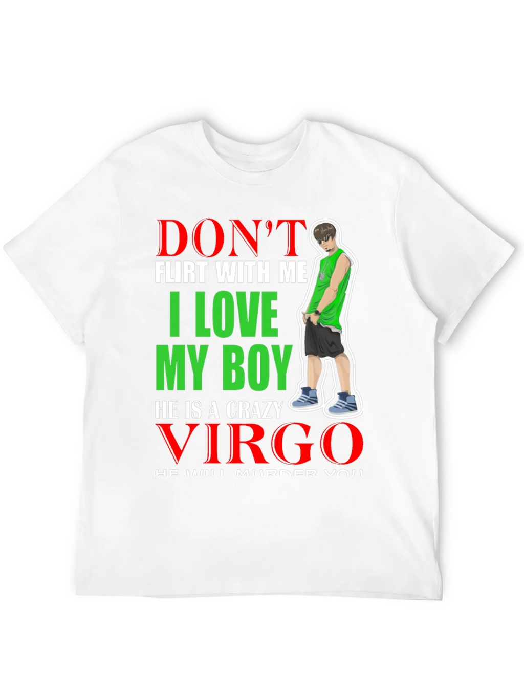 Dont Flirt With Me Virgo T-Shirt product image 11