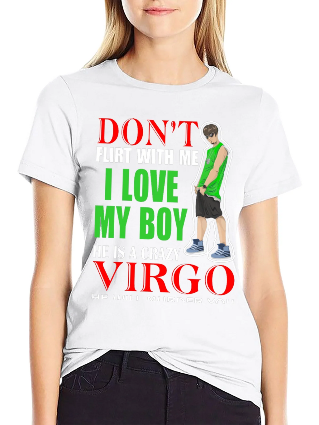Dont Flirt With Me Virgo T-Shirt product image 8