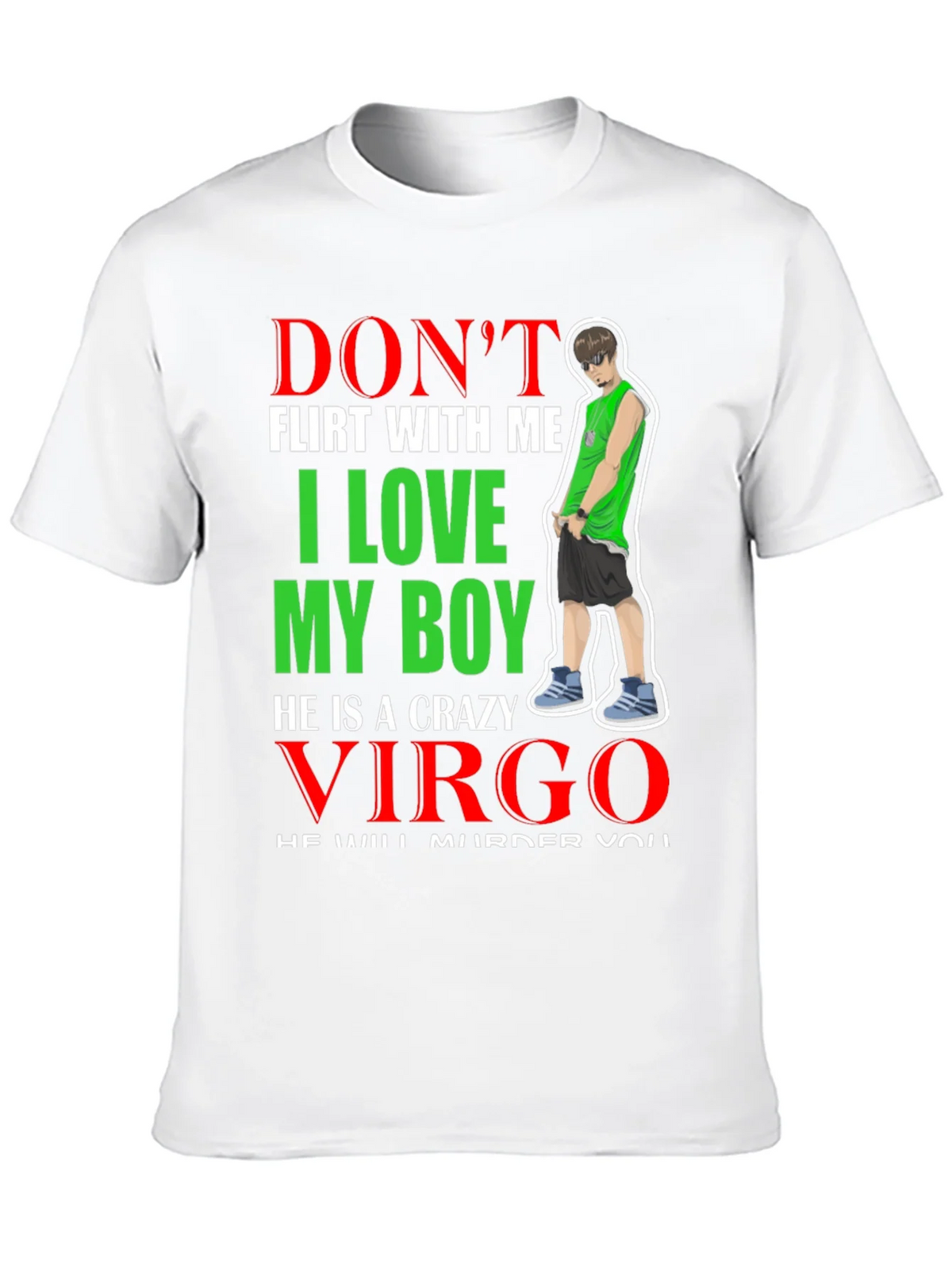 Dont Flirt With Me Virgo T-Shirt product image 9