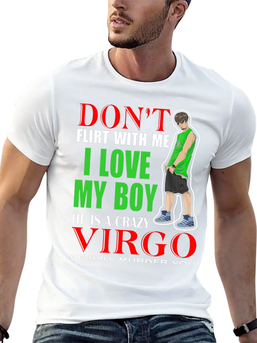 Dont Flirt With Me Virgo T-Shirt product image 12