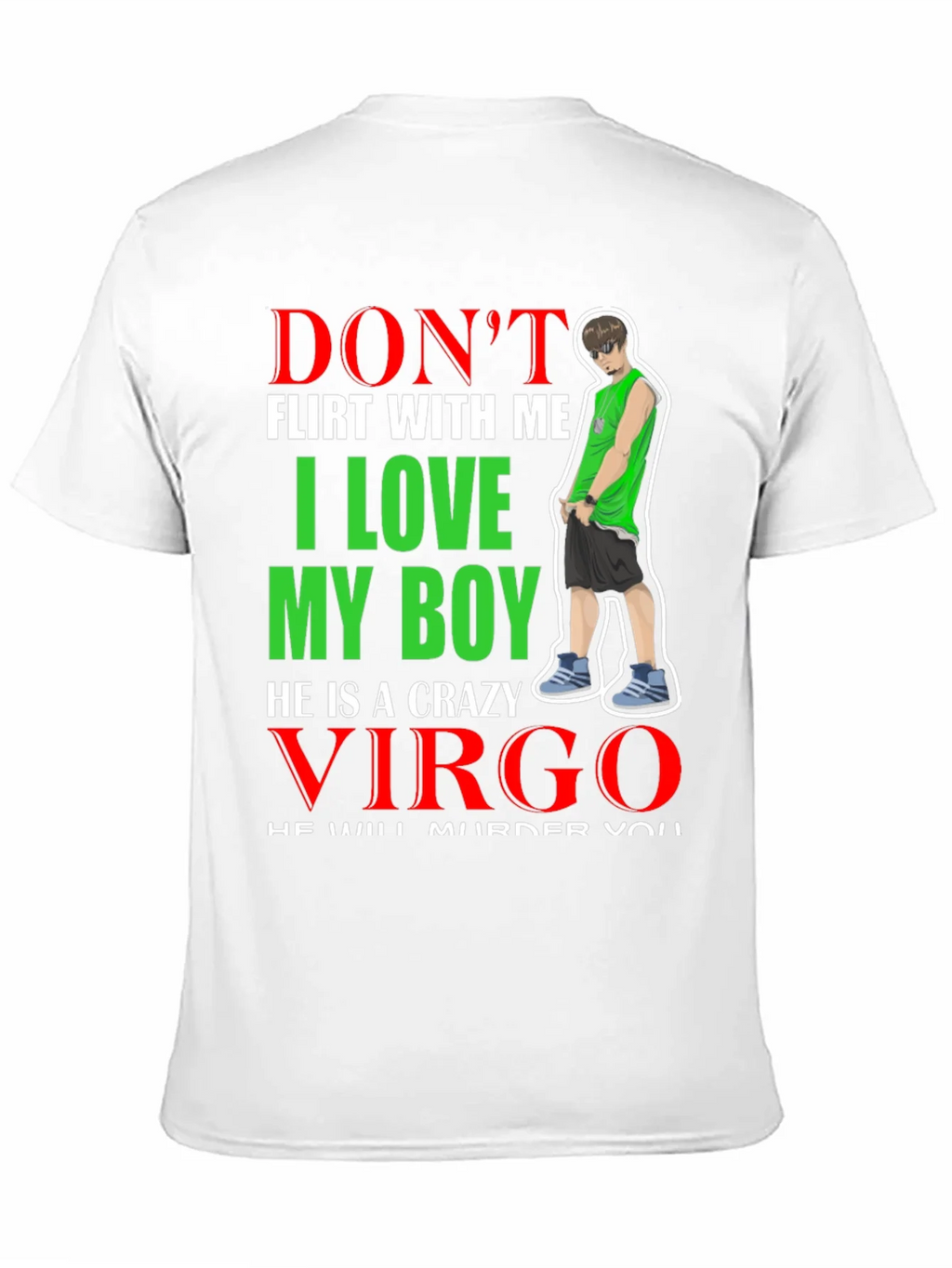 Dont Flirt With Me Virgo T-Shirt product image 10