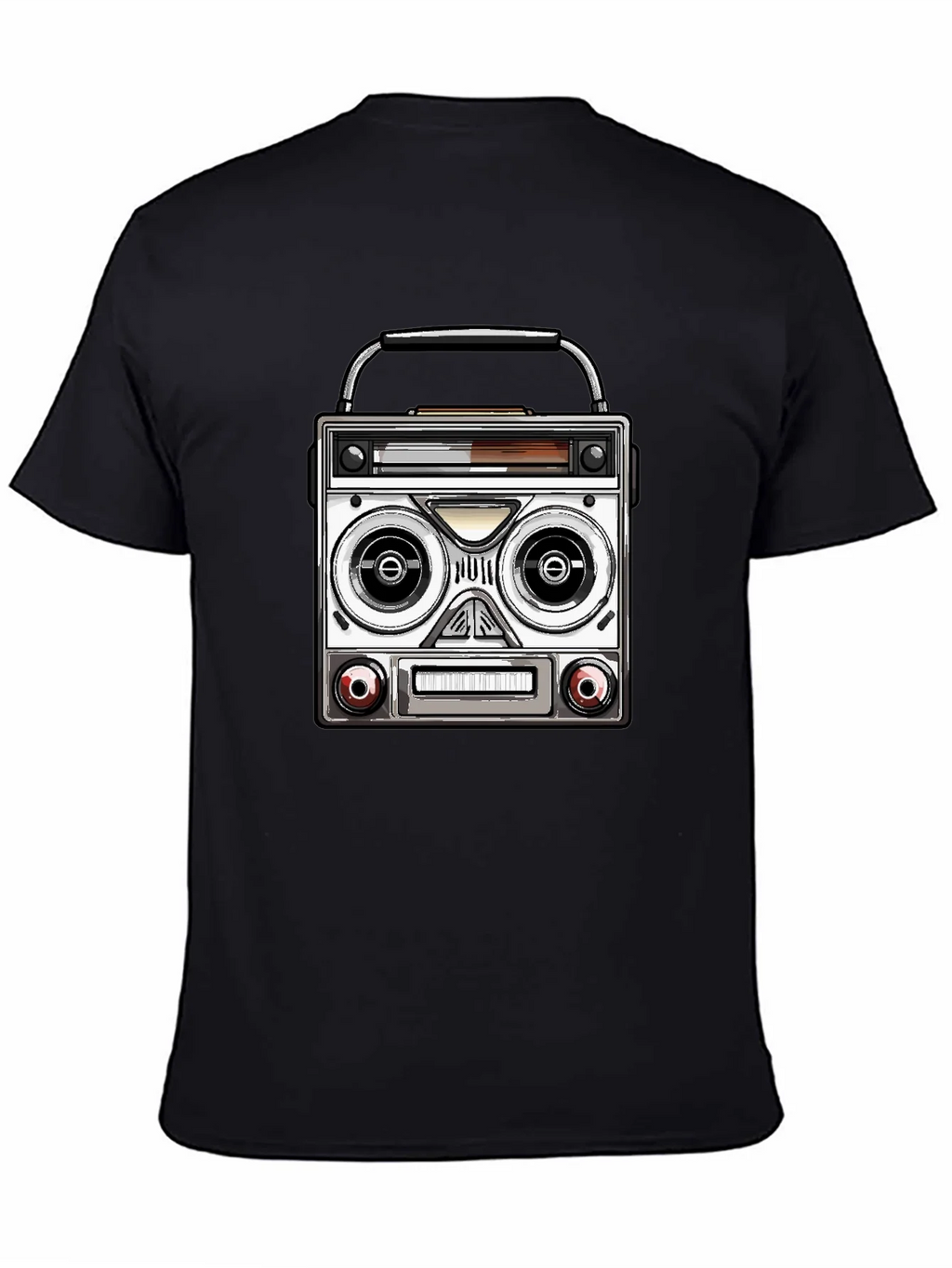 Retro Boombox Graphic T-Shirt - Classic Music Lover Tee product image 4
