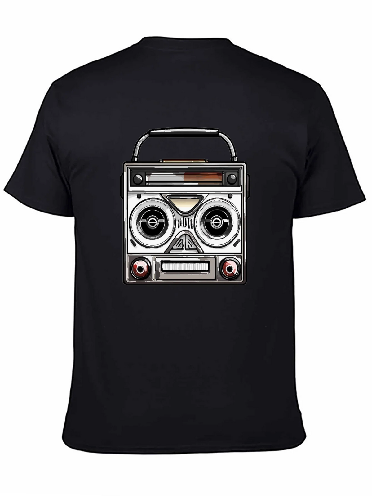 Retro Boombox Graphic T-Shirt - Classic Music Lover Tee product image 4