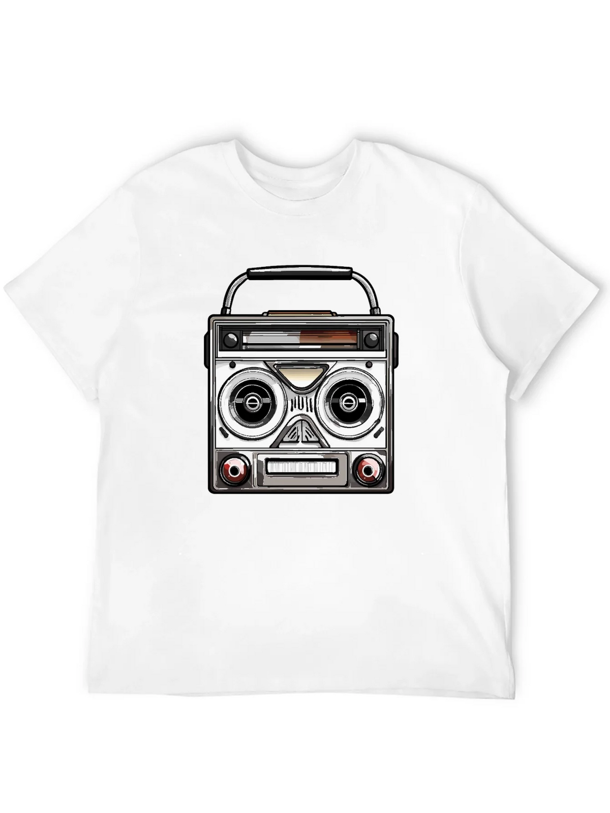 Retro Boombox Graphic T-Shirt - Classic Music Lover Tee product image 11
