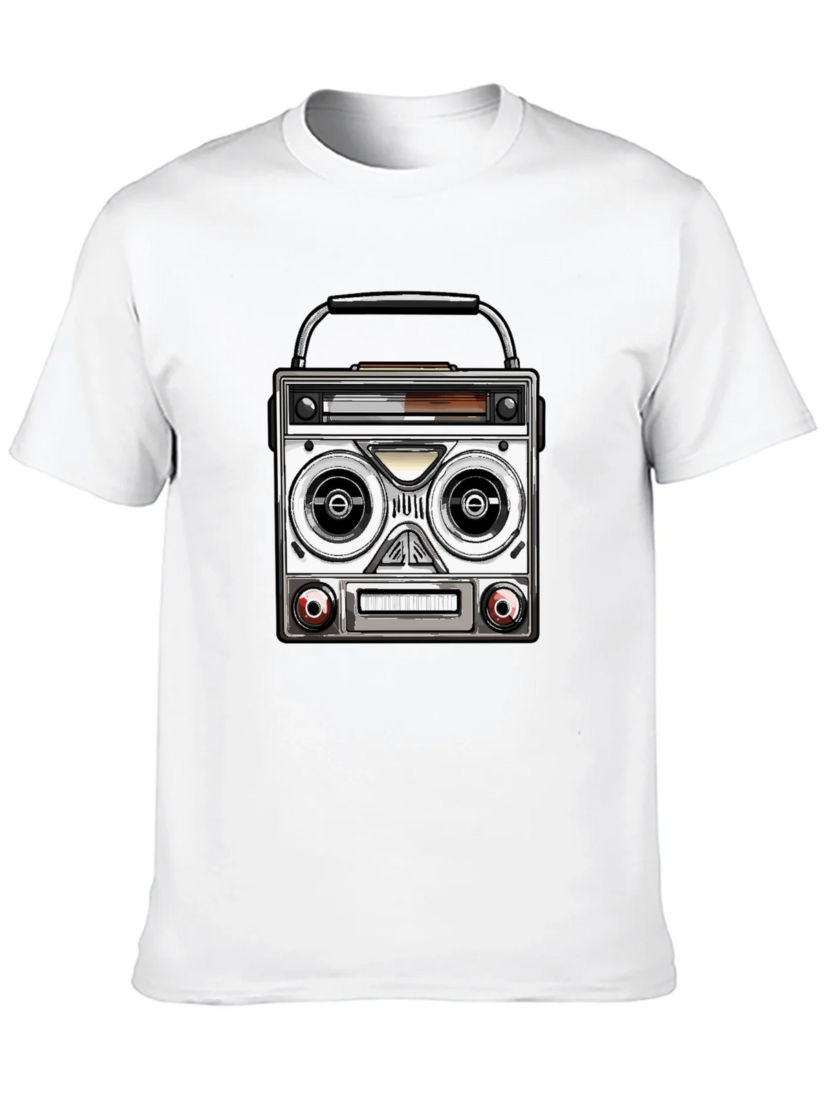 Retro Boombox Graphic T-Shirt - Classic Music Lover Tee product image 9