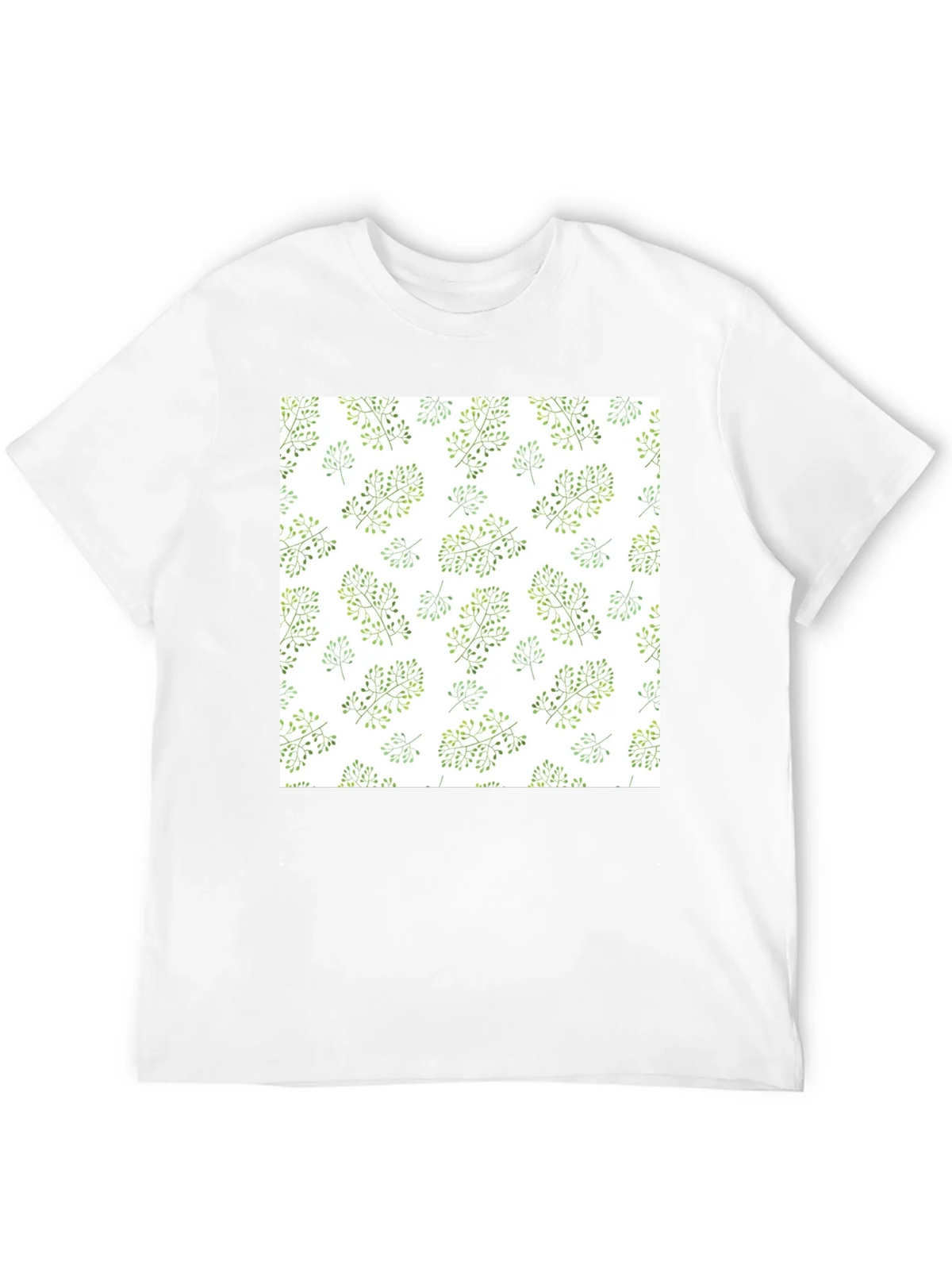 Nature Pattern Black T-Shirt product image 11