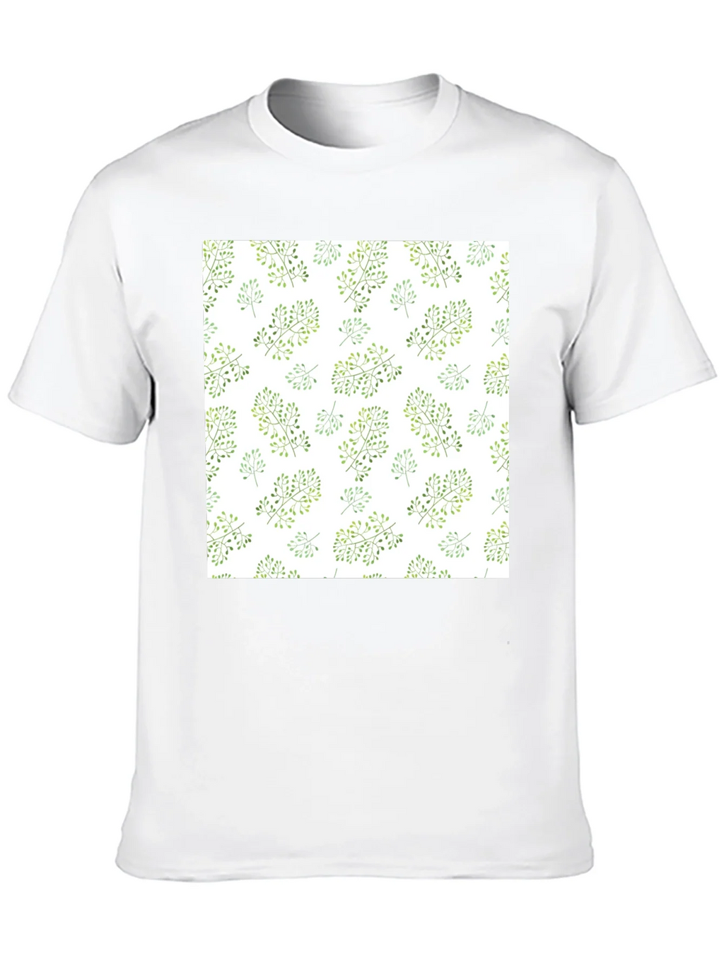 Nature Pattern Black T-Shirt product image 9
