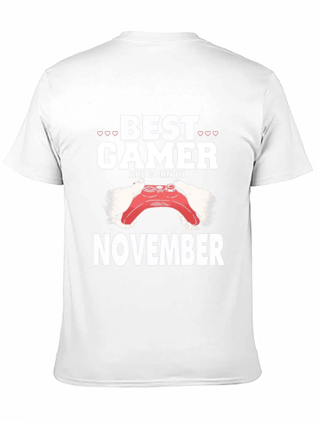 Best Gamer Born in November Black T-Shirt product image 10