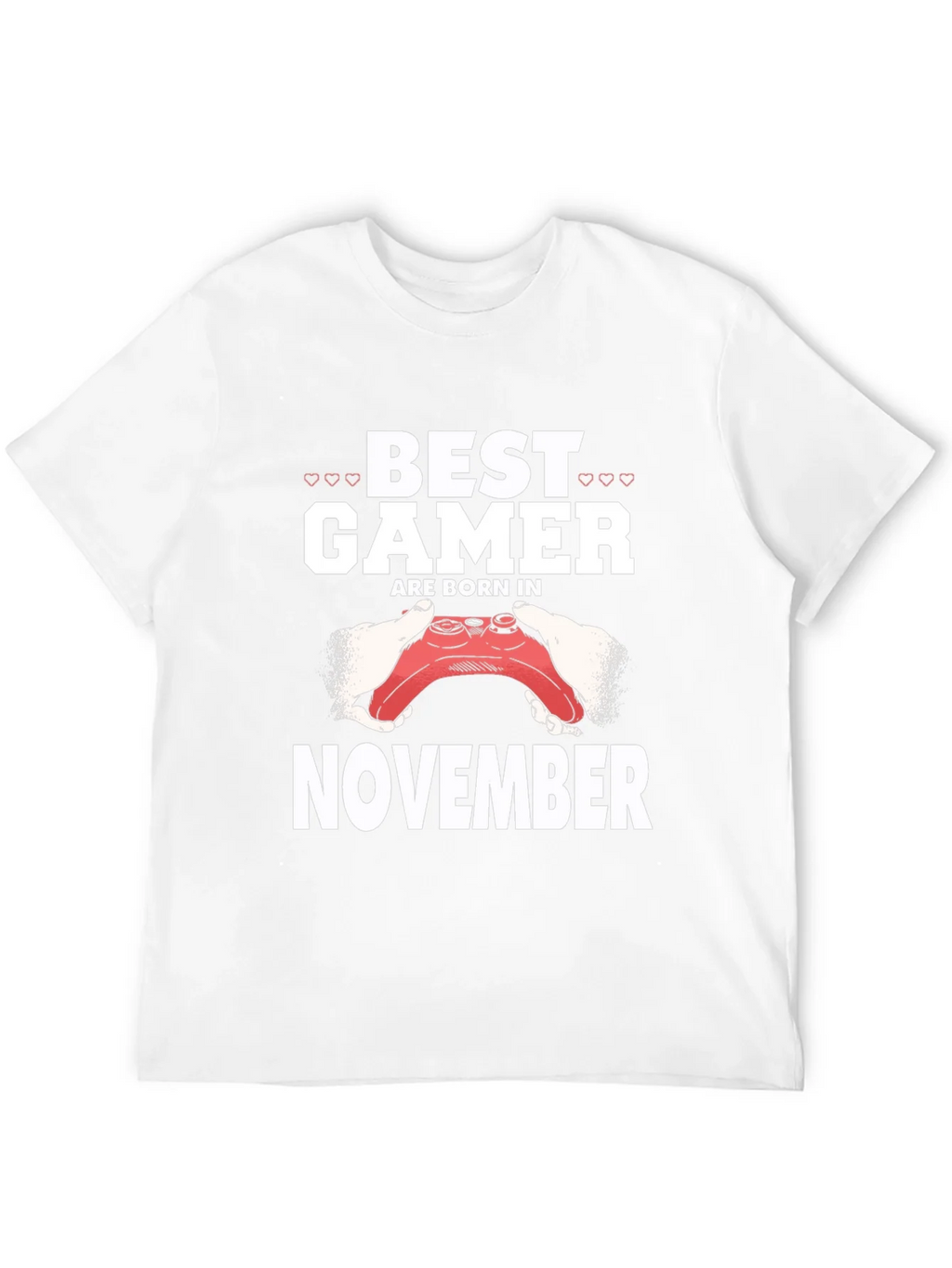 Best Gamer Born in November Black T-Shirt product image 11