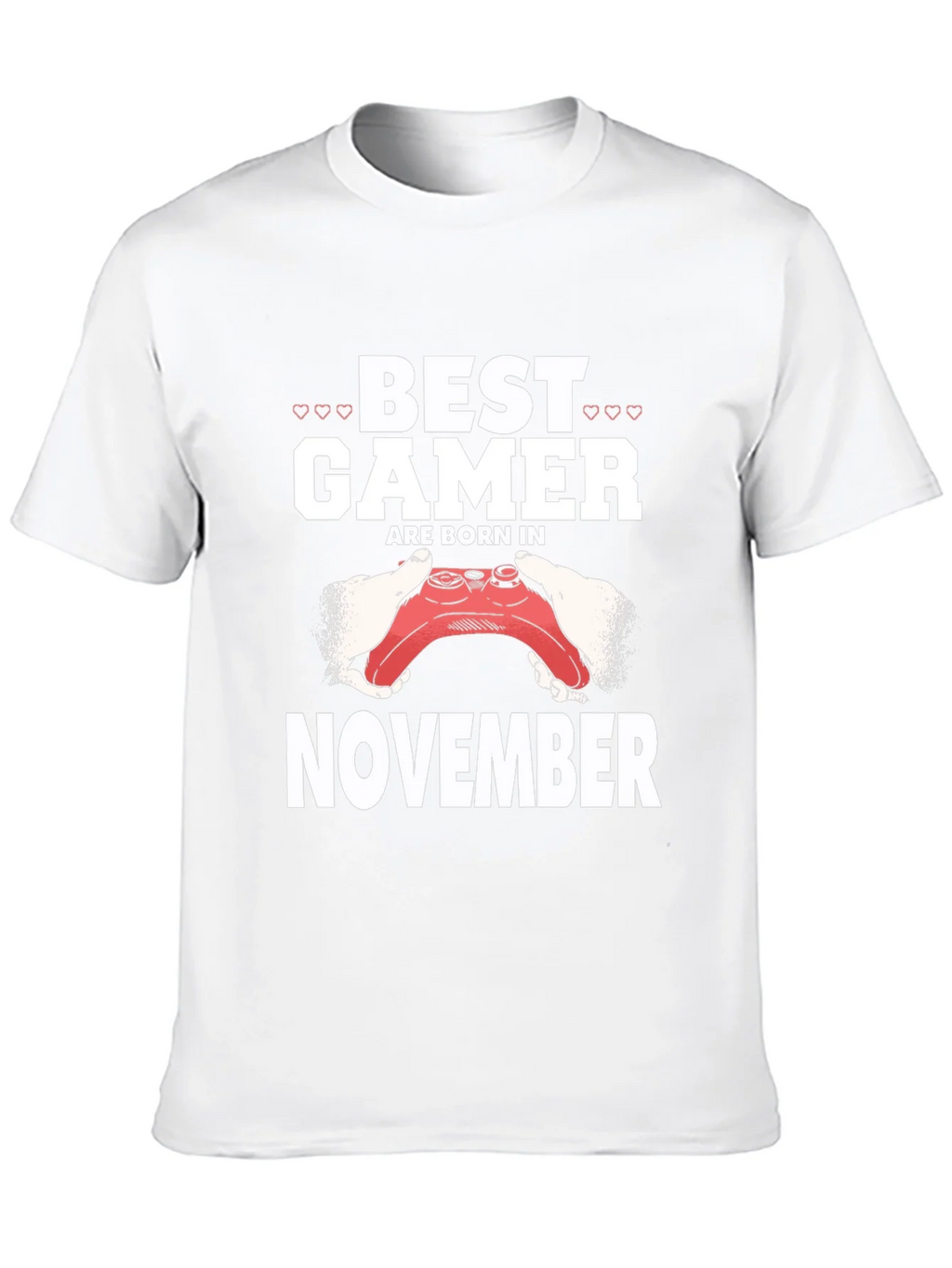 Best Gamer Born in November Black T-Shirt product image 9