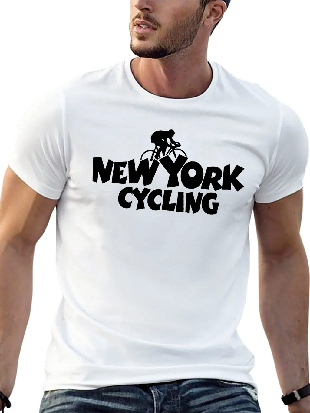 New York Cycling Black Graphic Tee product image 12