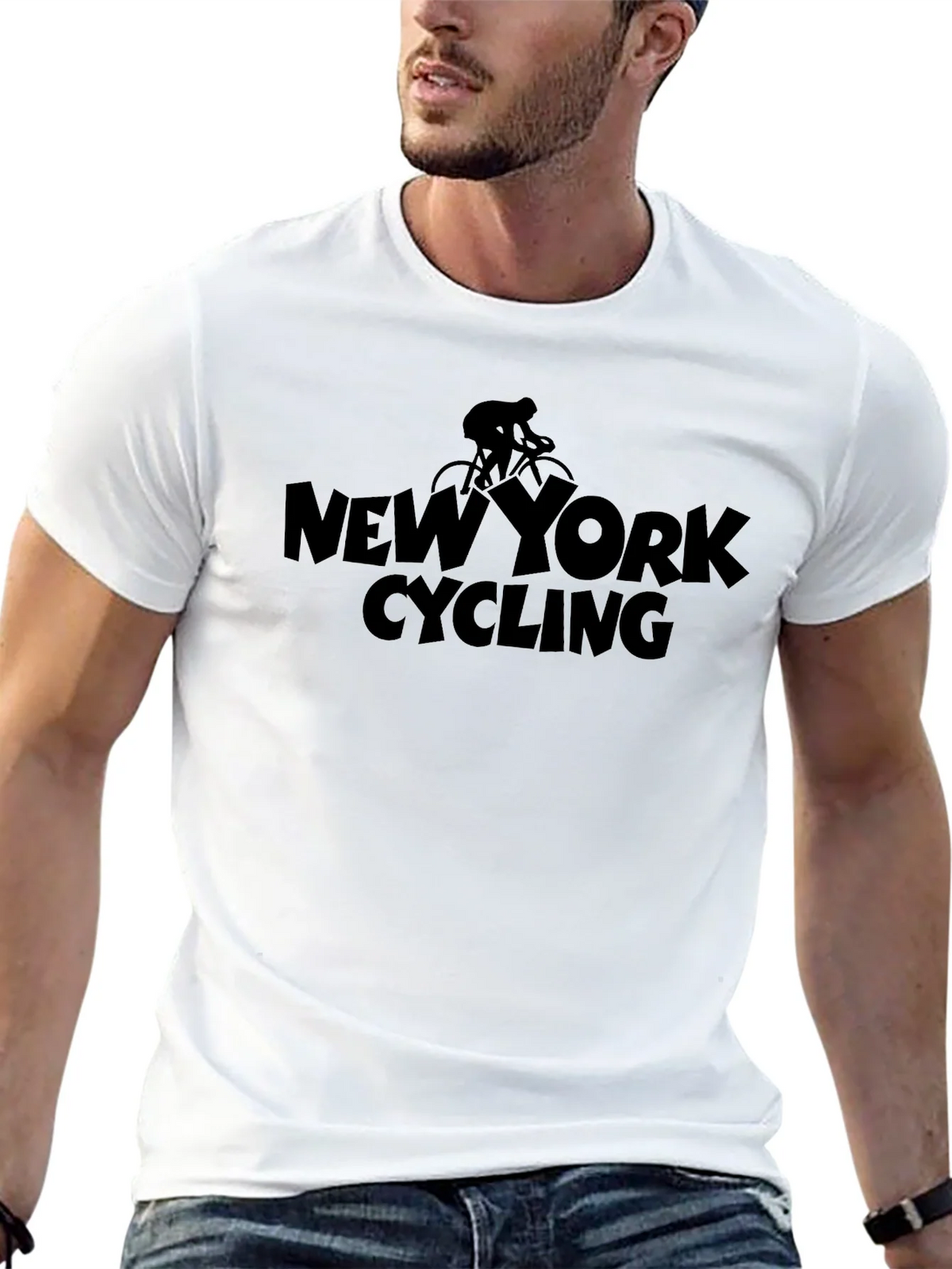 New York Cycling Black Graphic Tee product image 12