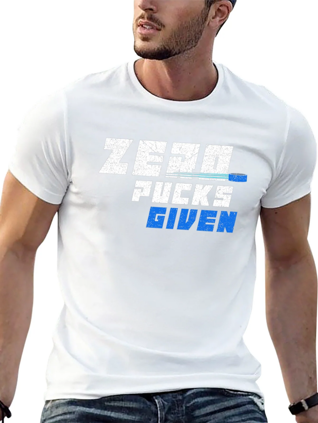 Zero Pucks Given T-Shirt - Hockey Fan Tee product image 12