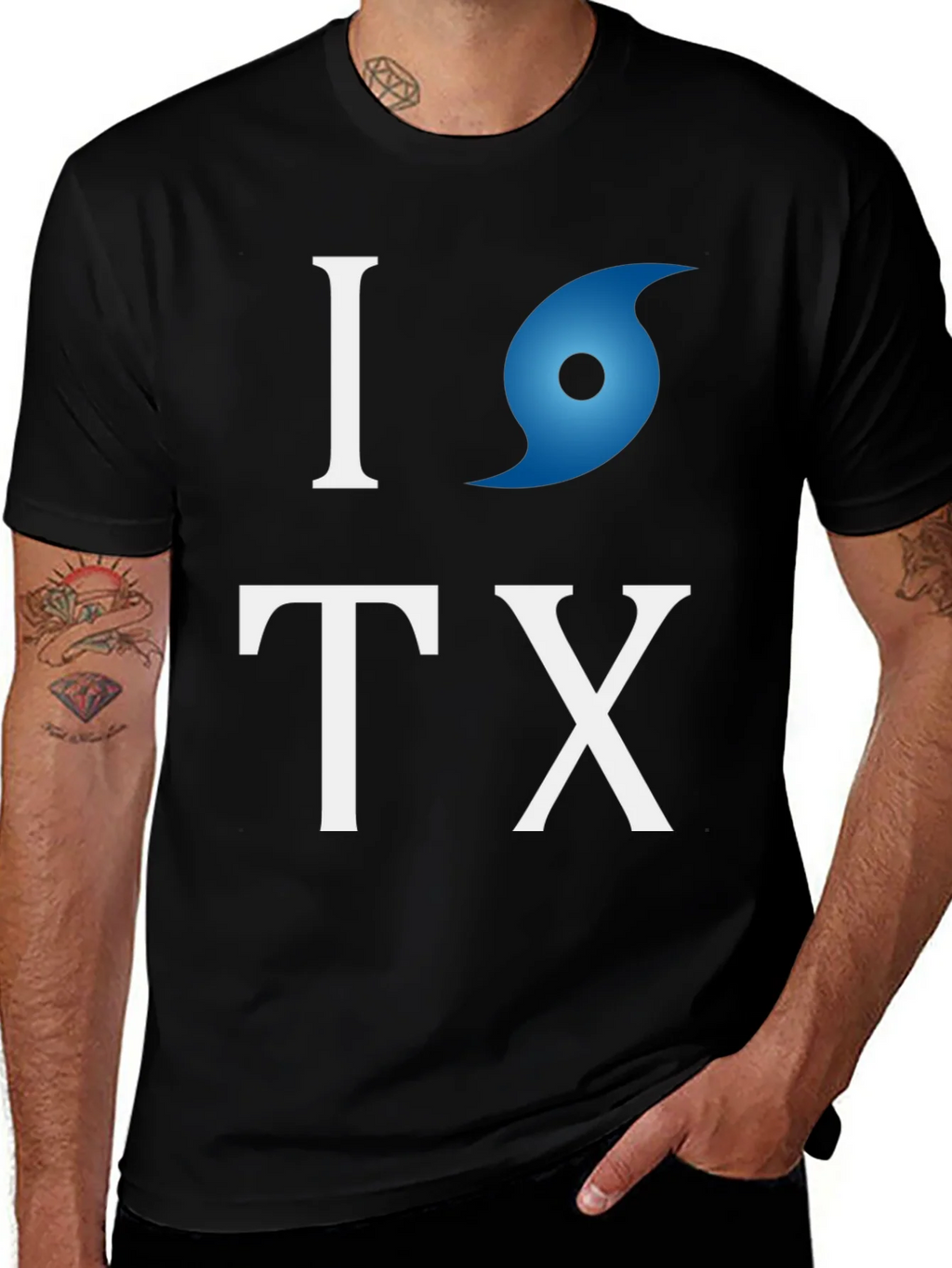 I Heart TX Graphic T-Shirt product image 1