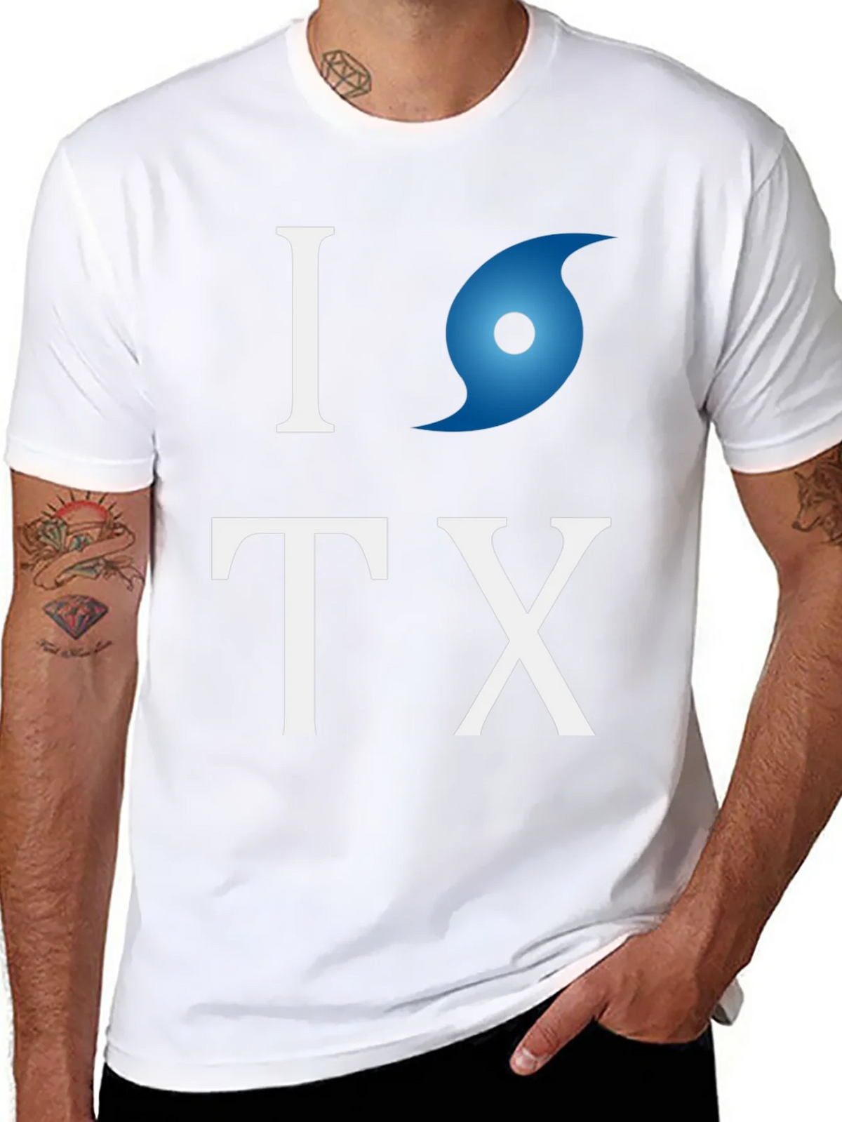 I Heart TX Graphic T-Shirt product image 7
