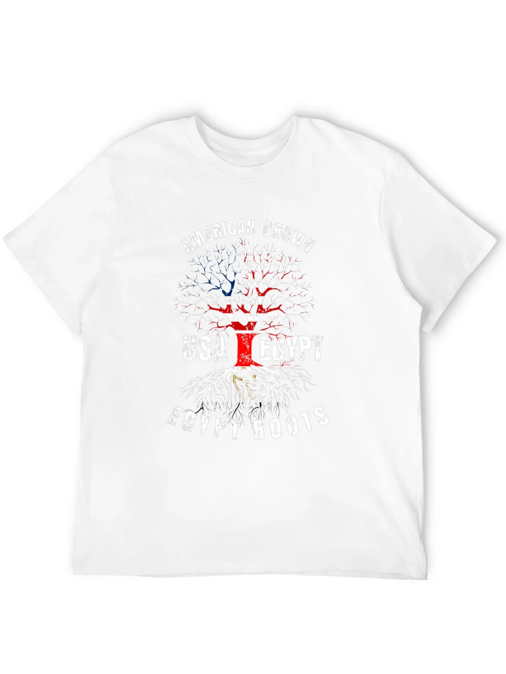 American Grown Egypt Roots Graphic T-Shirt product image 11