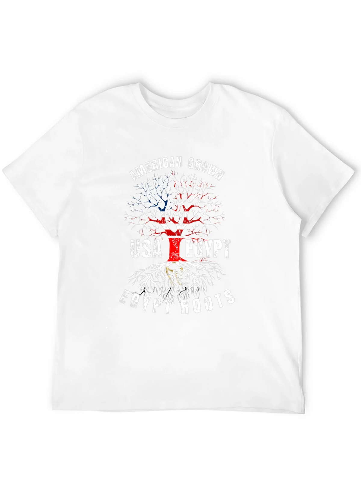 American Grown Egypt Roots Graphic T-Shirt product image 11