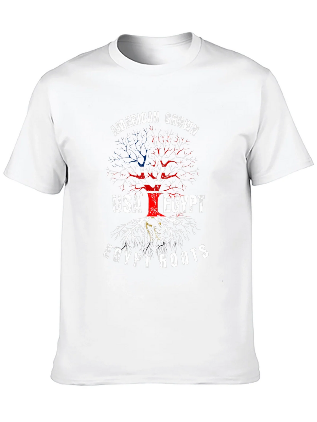 American Grown Egypt Roots Graphic T-Shirt product image 9