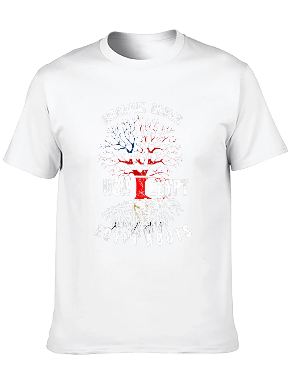 American Grown Egypt Roots Graphic T-Shirt product image 9