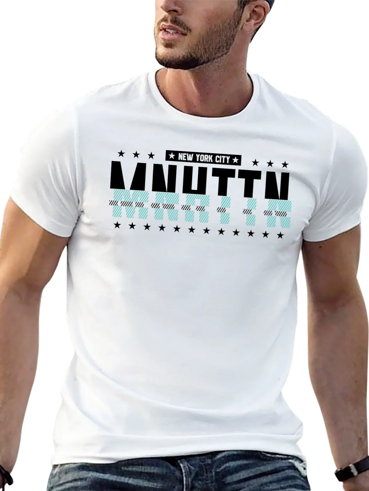Manhattan New York City Graphic Tee product image 12